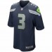 Seattle Seahawks Russell Wilson Men's Nike College Navy Game Player Jersey