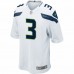 Seattle Seahawks Russell Wilson Mens Nike White Game Jersey