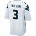 Seattle Seahawks Russell Wilson Mens Nike White Game Jersey