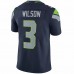 Seattle Seahawks Russell Wilson Men's Nike College Navy Vapor Untouchable Limited Player Jersey