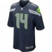 Seattle Seahawks DK Metcalf Men's Nike College Navy Game Player Jersey