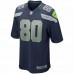 Seattle Seahawks Steve Largent Men's Nike College Navy Game Retired Player Jersey