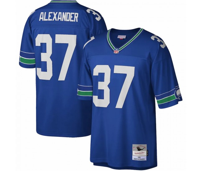 Seattle Seahawks Shaun Alexander Men's Mitchell & Ness Royal 2000 Legacy Replica Jersey