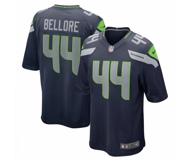 Seattle Seahawks Nick Bellore Men's Nike College Navy Game Jersey