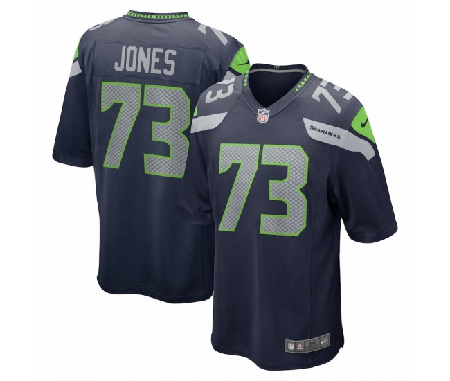 Seattle Seahawks Jamarco Jones Men's Nike College Navy Game Jersey