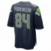 Seattle Seahawks Colby Parkinson Men's Nike College Navy Game Jersey