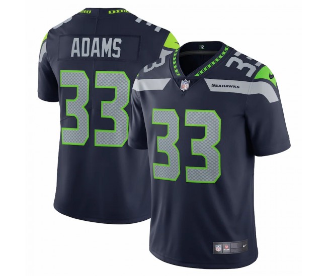 Seattle Seahawks Jamal Adams Men's Nike College Navy Vapor Limited Jersey