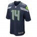 Seattle Seahawks DK Metcalf Men's Nike College Navy Game Team Jersey