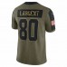 Seattle Seahawks Steve Largent Men's Nike Olive 2021 Salute To Service Retired Player Limited Jersey