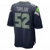 Seattle Seahawks Darrell Taylor Men's Nike College Navy Game Jersey