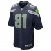 Seattle Seahawks Gerald Everett Men's Nike College Navy Game Jersey