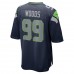 Seattle Seahawks Al Woods Men's Nike College Navy Game Player Jersey