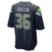 Seattle Seahawks Blessuan Austin Men's Nike College Navy Game Player Jersey