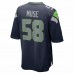 Seattle Seahawks Tanner Muse Men's Nike College Navy Game Player Jersey