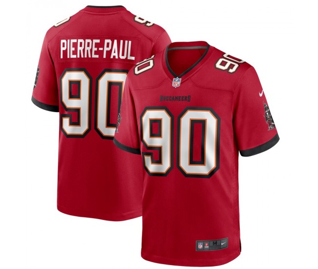 Tampa Bay Buccaneers Jason Pierre-Paul Men's Nike Red Game Player Jersey