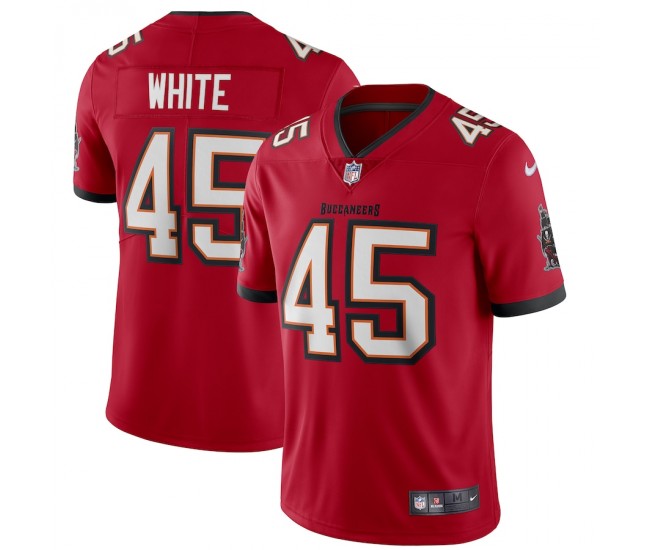 Tampa Bay Buccaneers Devin White Men's Nike Red Vapor Limited Jersey