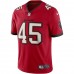 Tampa Bay Buccaneers Devin White Men's Nike Red Vapor Limited Jersey