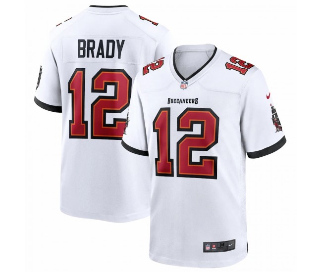 Tampa Bay Buccaneers Tom Brady Men's Nike White Game Jersey