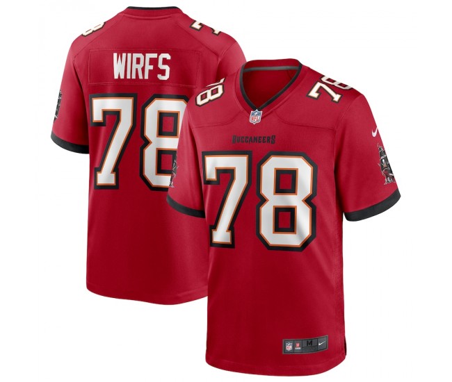 Tampa Bay Buccaneers Tristan Wirfs Men's Nike Red Player Game Jersey