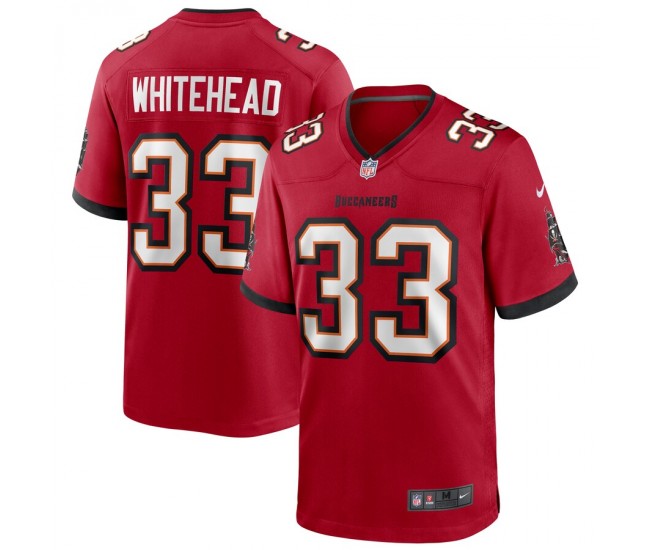 Tampa Bay Buccaneers Jordan Whitehead Men's Nike Red Game Player Jersey