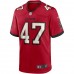 Tampa Bay Buccaneers John Lynch Men's Nike Red Game Retired Player Jersey