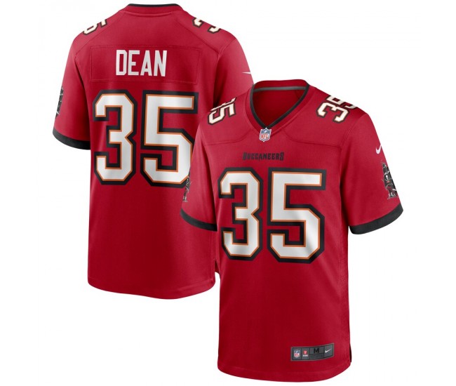 Tampa Bay Buccaneers Jamel Dean Men's Nike Red Game Jersey