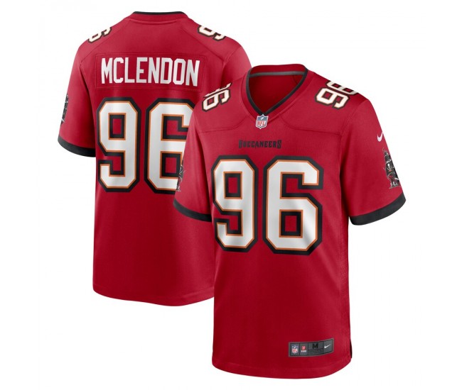 Tampa Bay Buccaneers Steve McLendon Men's Nike Red Game Jersey