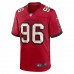 Tampa Bay Buccaneers Steve McLendon Men's Nike Red Game Jersey