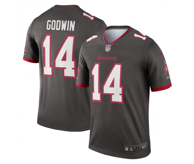 Tampa Bay Buccaneers Chris Godwin Men's Nike Pewter Alternate Legend Jersey