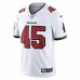 Tampa Bay Buccaneers Devin White Men's Nike White Vapor Limited Player Jersey