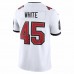 Tampa Bay Buccaneers Devin White Men's Nike White Vapor Limited Player Jersey