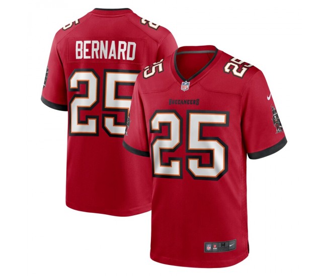 Tampa Bay Buccaneers Giovani Bernard Men's Nike Red Game Jersey