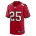 Tampa Bay Buccaneers Giovani Bernard Men's Nike Red Game Jersey