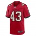 Tampa Bay Buccaneers Ross Cockrell Men's Nike Red Game Jersey