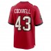 Tampa Bay Buccaneers Ross Cockrell Men's Nike Red Game Jersey