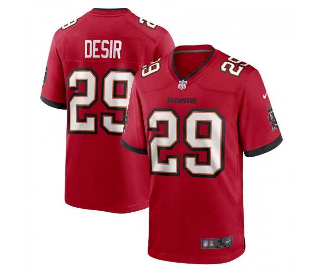 Tampa Bay Buccaneers Pierre Desir Men's Nike Red Game Jersey