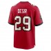 Tampa Bay Buccaneers Pierre Desir Men's Nike Red Game Jersey