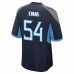 Tennessee Titans Rashaan Evans Men's Nike Navy Game Player Jersey