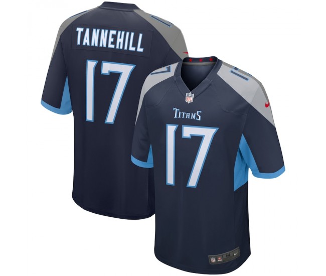 Tennessee Titans Ryan Tannehill Men's Nike Navy Game Player Jersey