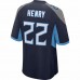 Tennessee Titans Derrick Henry Men's Nike Navy Game Jersey