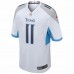 Tennessee Titans AJ Brown Men's Nike White Game Jersey