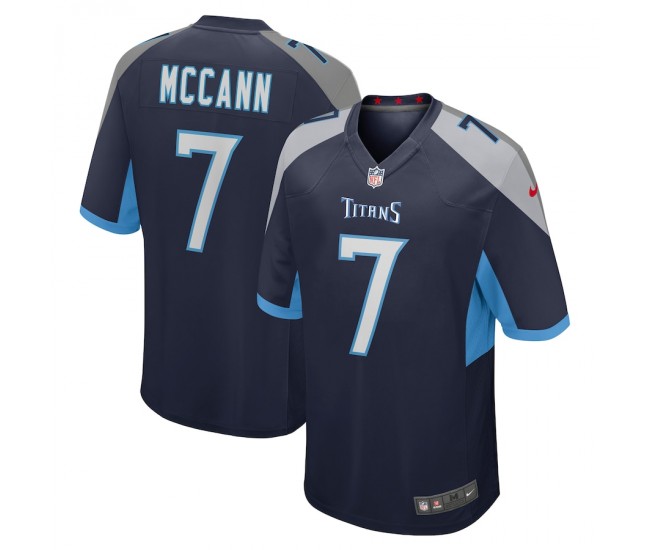 Tennessee Titans Tucker McCann Men's Nike Navy Game Player Jersey