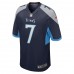 Tennessee Titans Tucker McCann Men's Nike Navy Game Player Jersey