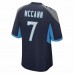 Tennessee Titans Tucker McCann Men's Nike Navy Game Player Jersey