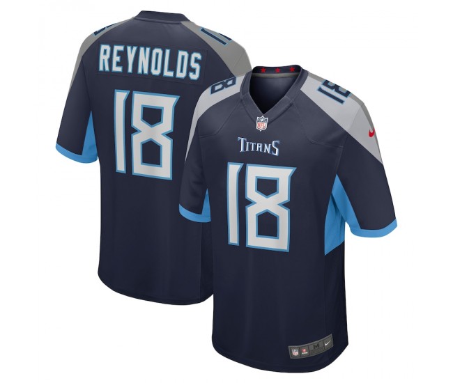 Tennessee Titans Josh Reynolds Men's Nike Navy Game Jersey