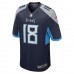 Tennessee Titans Josh Reynolds Men's Nike Navy Game Jersey