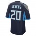 Tennessee Titans Jackrabbit Jenkins Men's Nike Navy Game Jersey