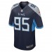 Tennessee Titans Anthony Rush Men's Nike Navy Game Jersey