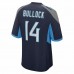 Tennessee Titans Randy Bullock Men's Nike Navy Game Jersey