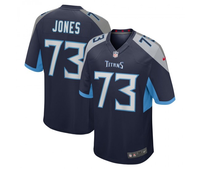 Tennessee Titans Jamarco Jones Men's Nike Navy Player Game Jersey